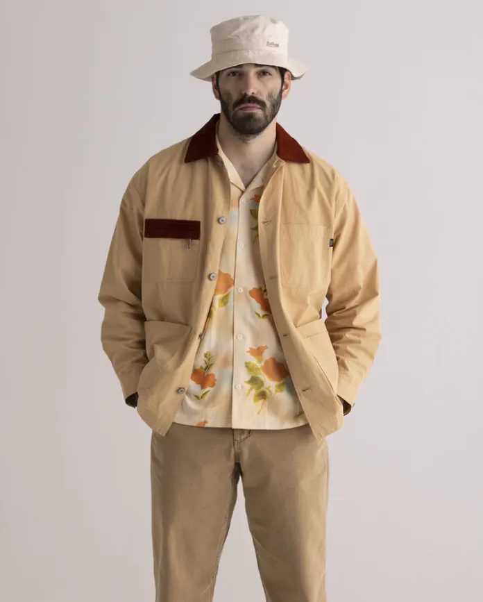 GENERAL ADMISSION CHORE COAT IN KHAKI