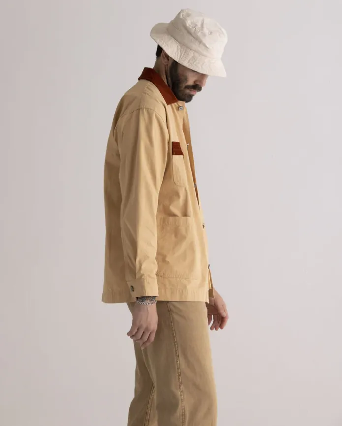 GENERAL ADMISSION CHORE COAT IN KHAKI