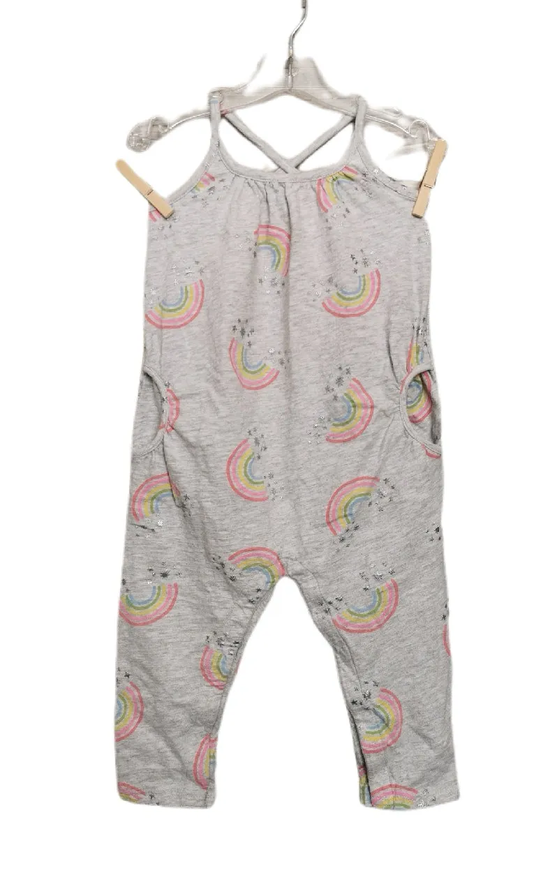 GIRL SIZE 2 YEARS - OLD NAVY, Tank Style Summer Romper EUC B41