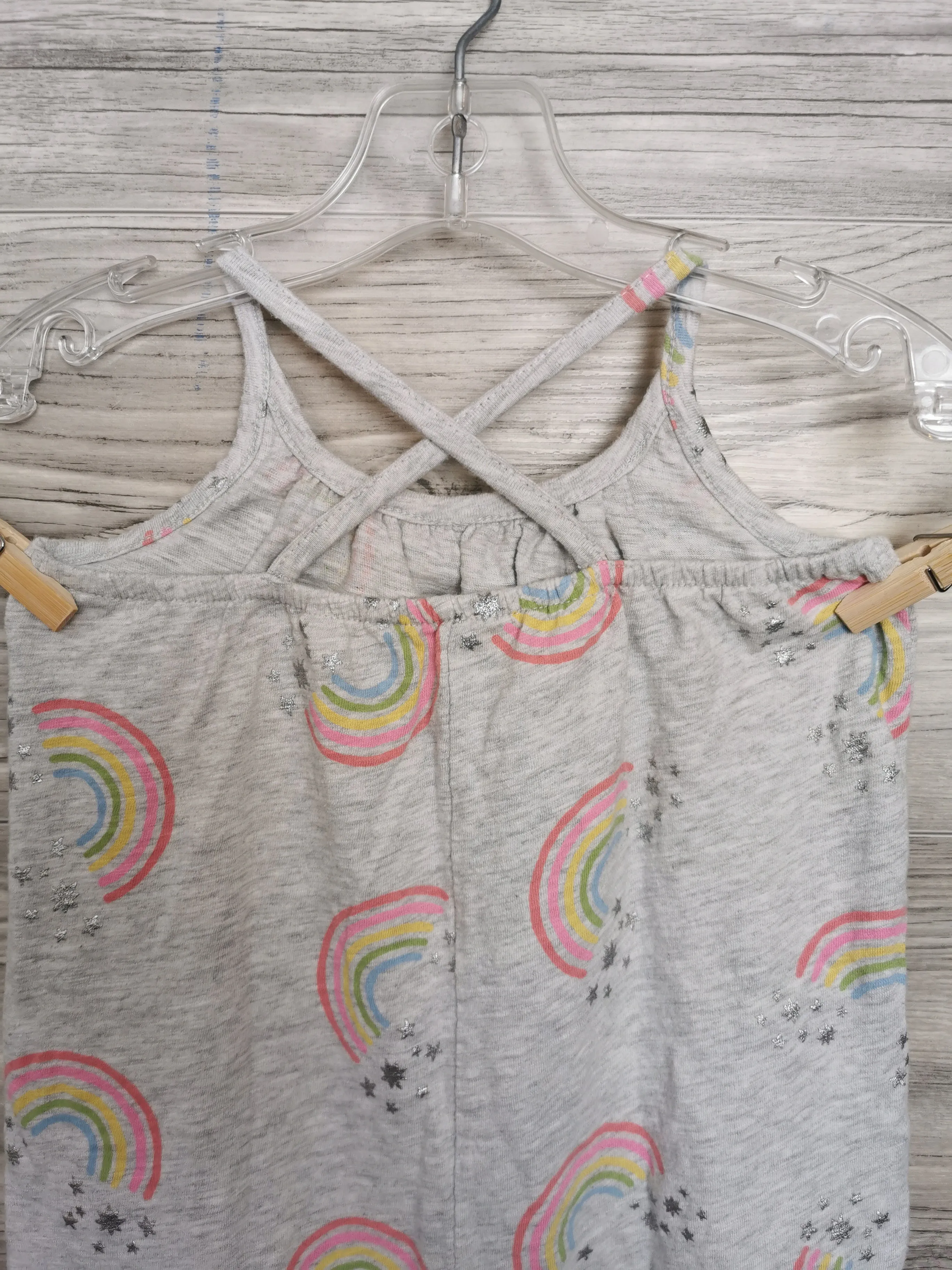 GIRL SIZE 2 YEARS - OLD NAVY, Tank Style Summer Romper EUC B41