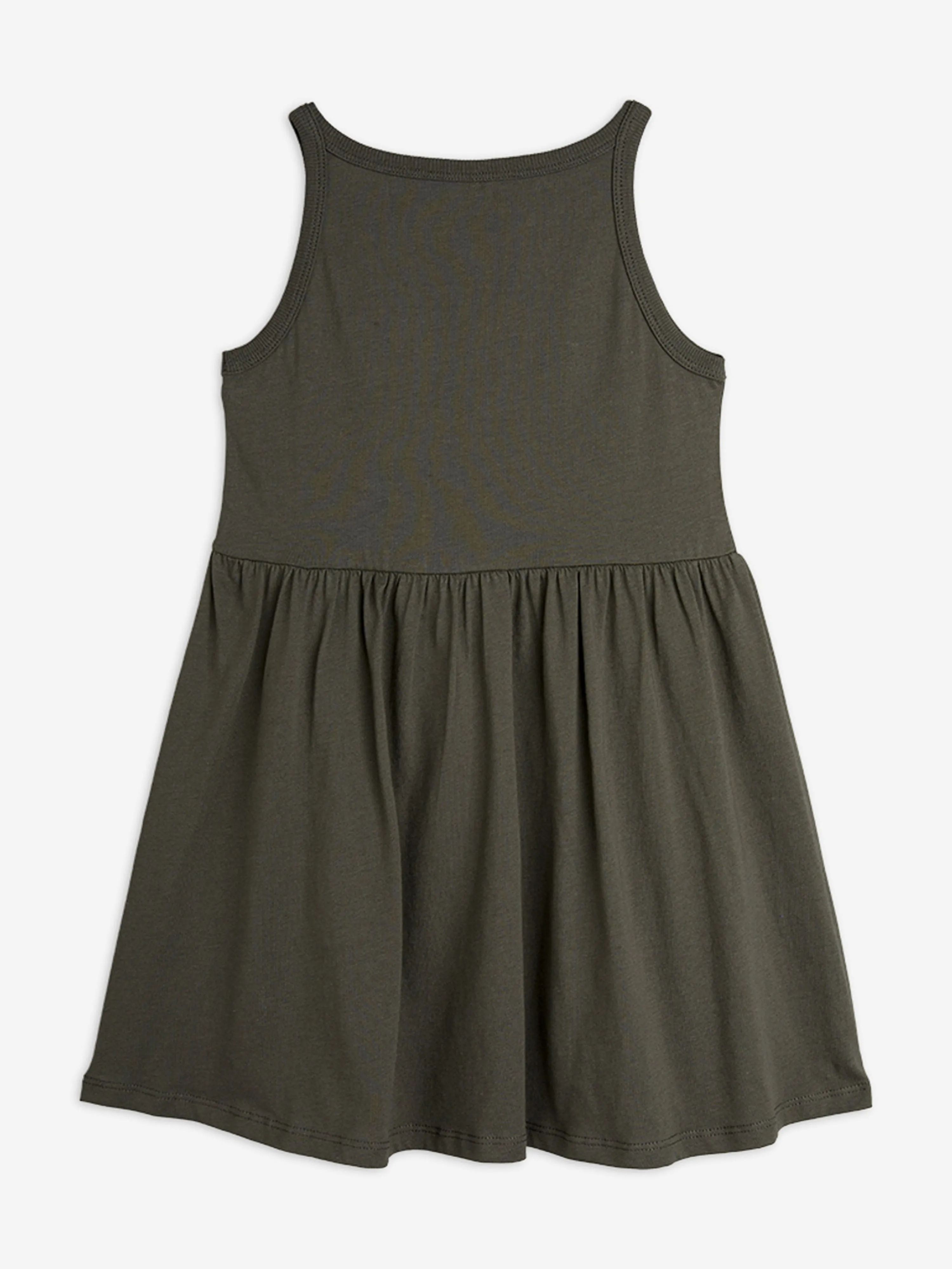 Girls Arrowed Heart Tank Dress in Black