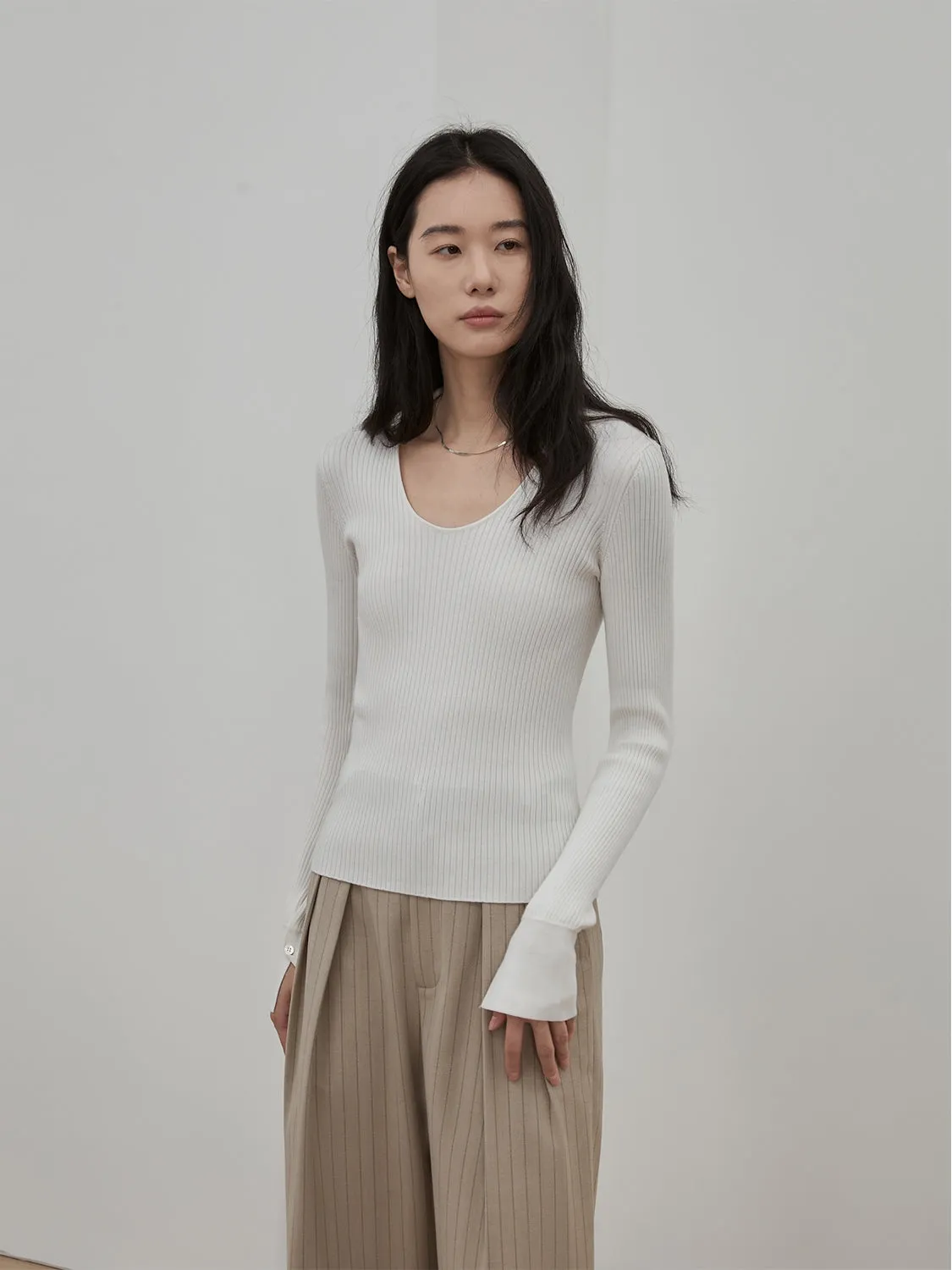Half Sky Sea Smoke Sweater