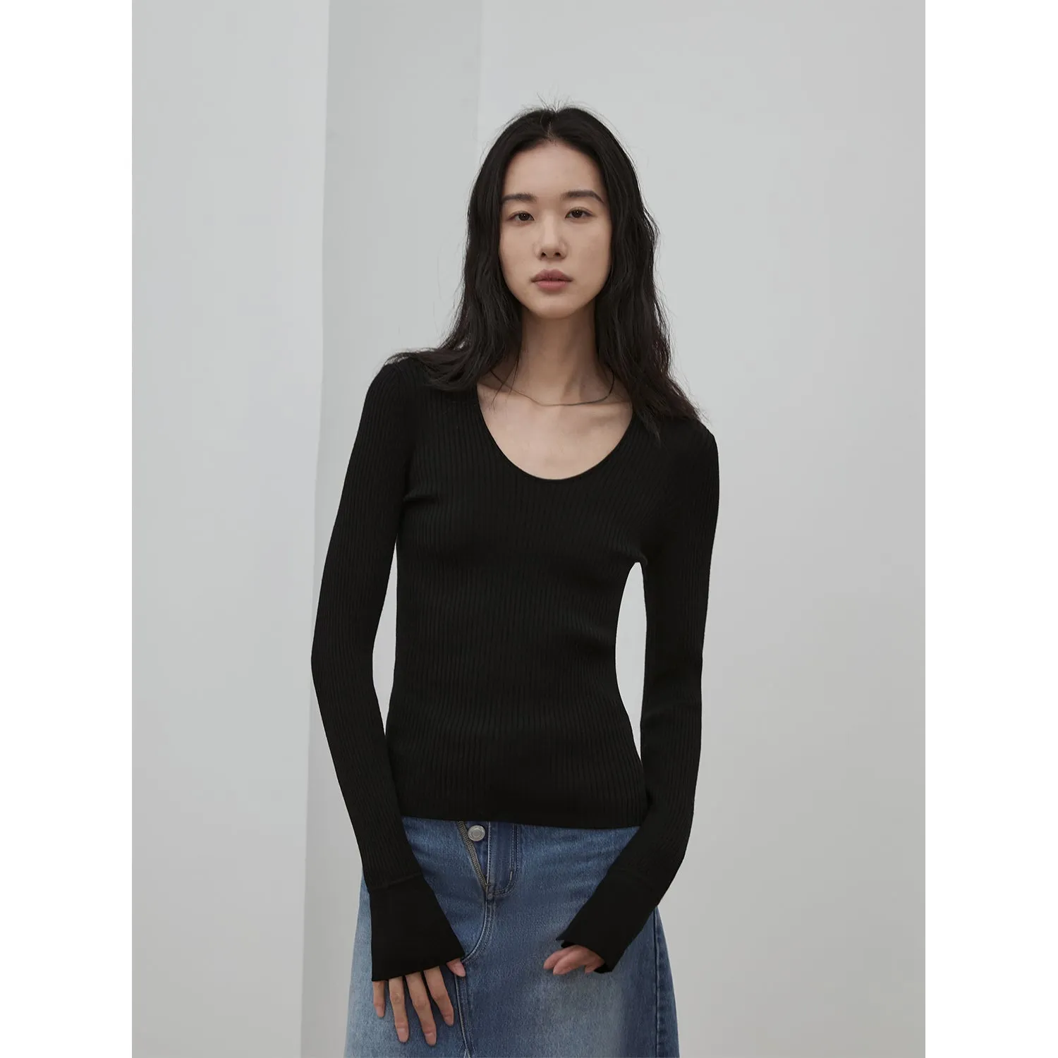 Half Sky Sea Smoke Sweater