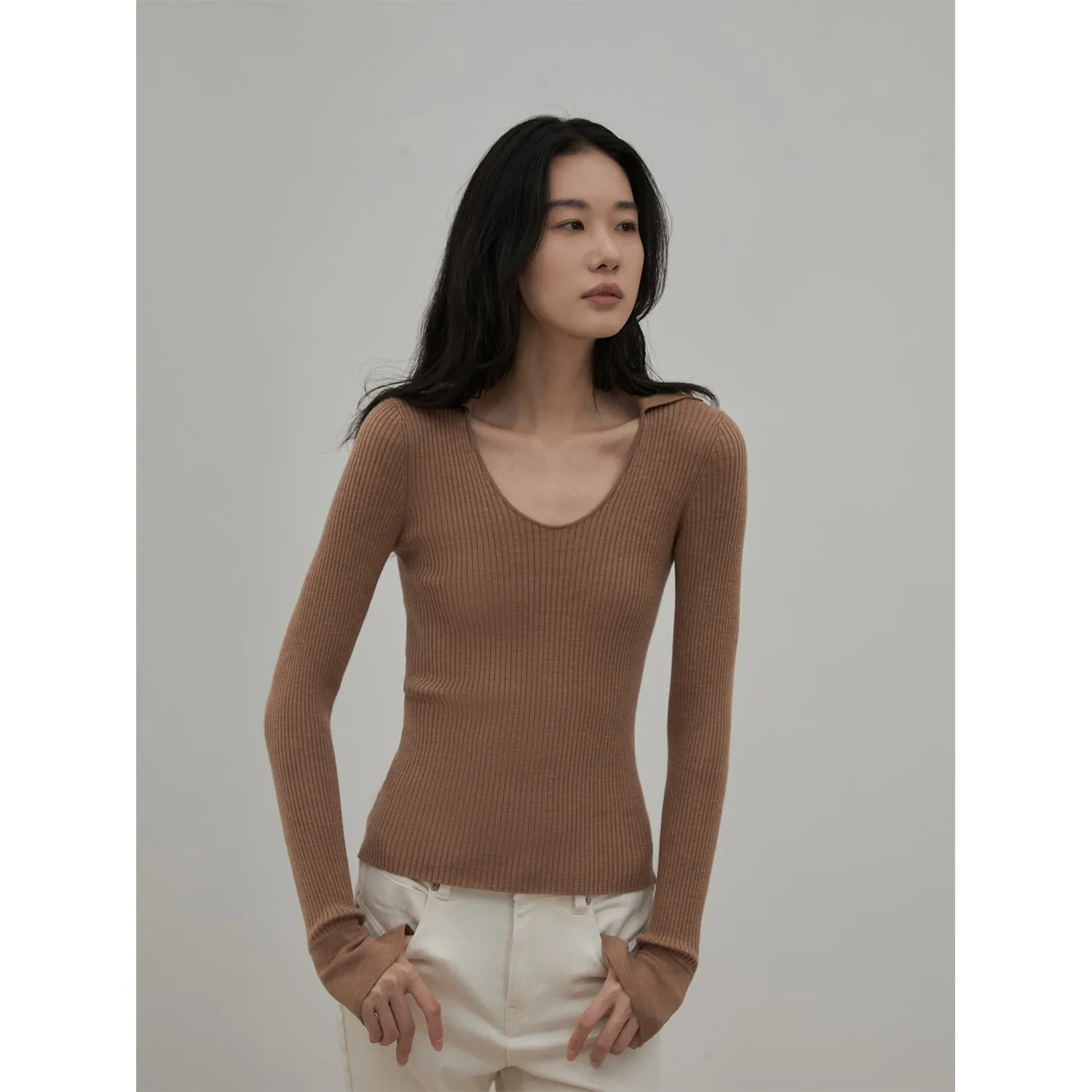 Half Sky Sea Smoke Sweater