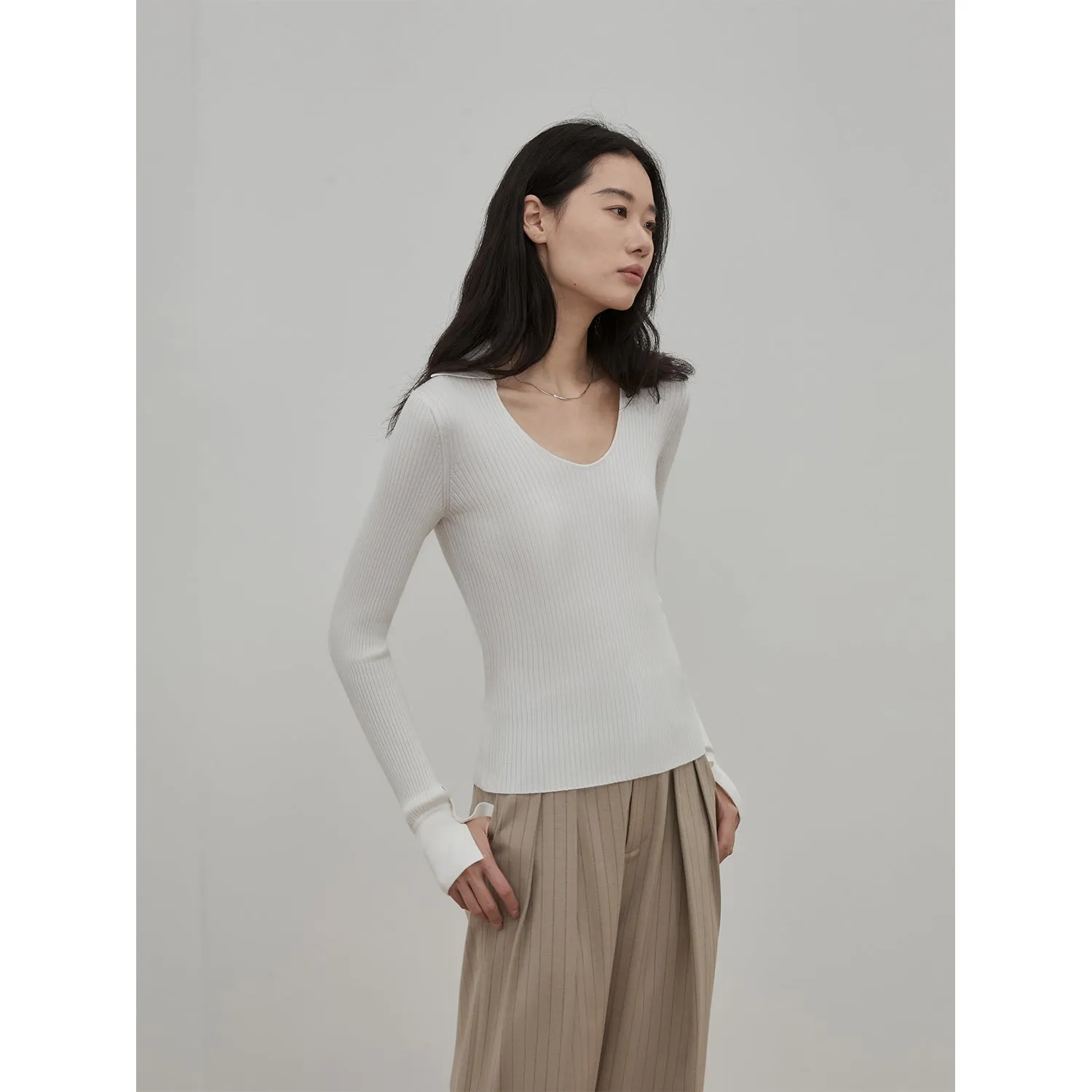 Half Sky Sea Smoke Sweater