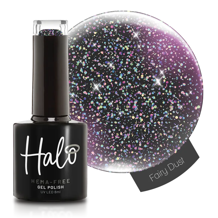 Halo Gel Polish 8ml Fairy Dust   Hanging Decoration