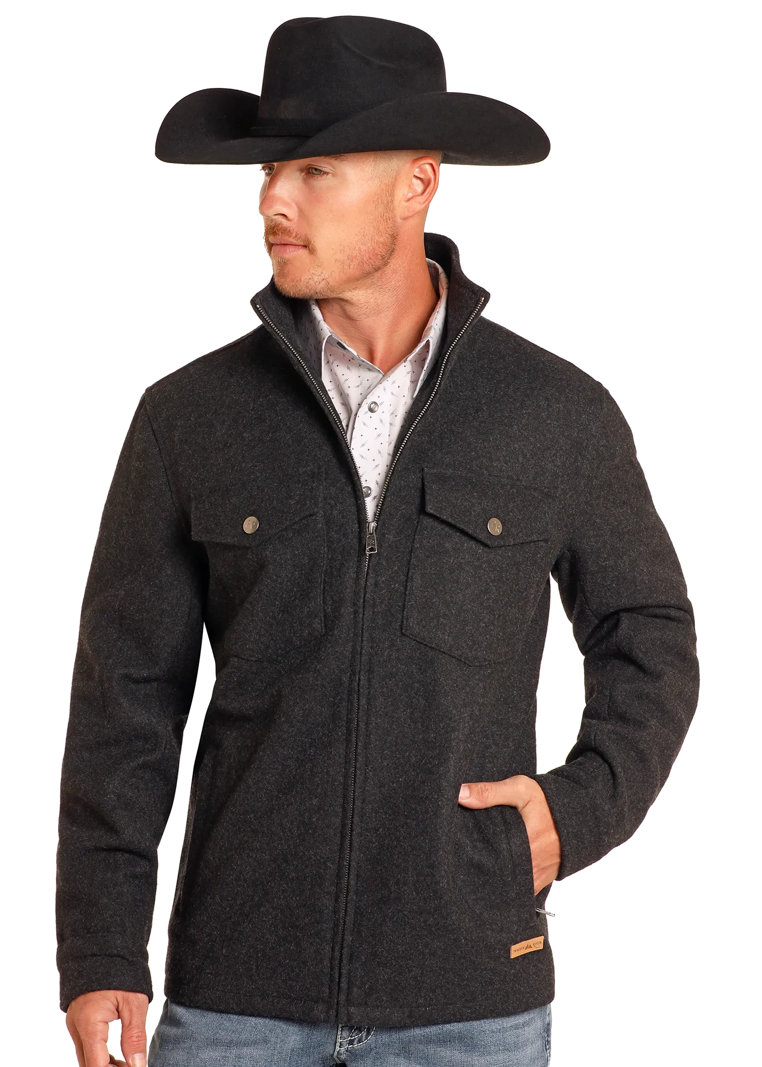 Heather Wool Coat