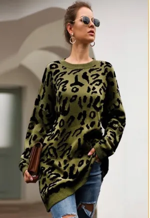 Her in Green Leopard