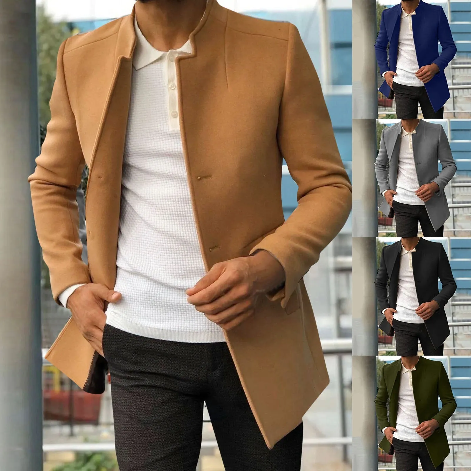 Herbstlicher Klassiker: Vincent Männer Jacke in Tweed für Stilvolle Auftritte