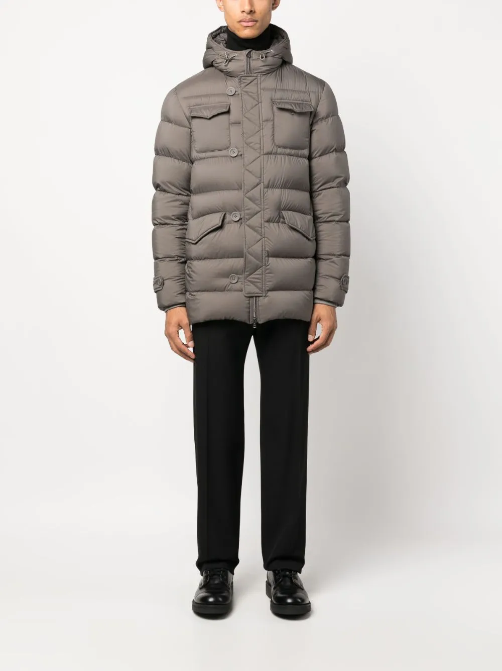 Herno Coats Beige