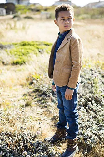 Hope & Henry Tan Cord Blazer