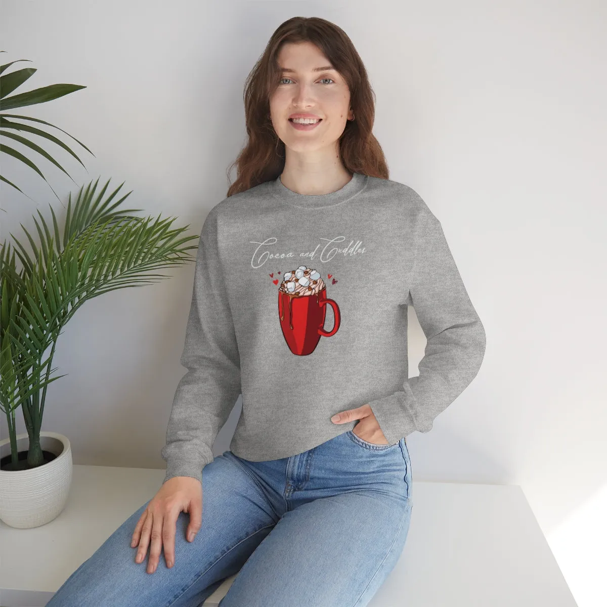 Hot Chocolate Weather | Crewneck Sweatshirt | Christmas Gifts