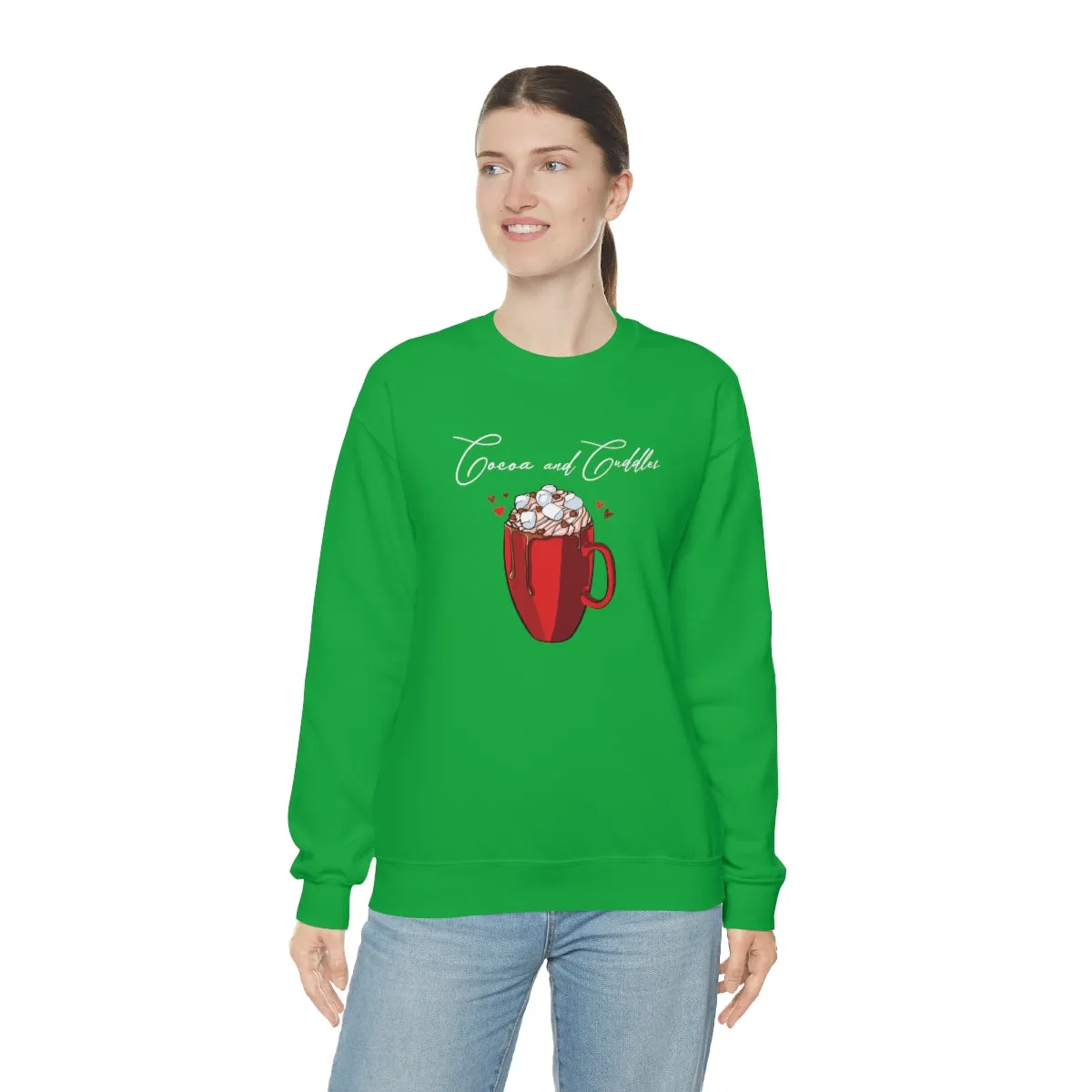Hot Chocolate Weather | Crewneck Sweatshirt | Christmas Gifts