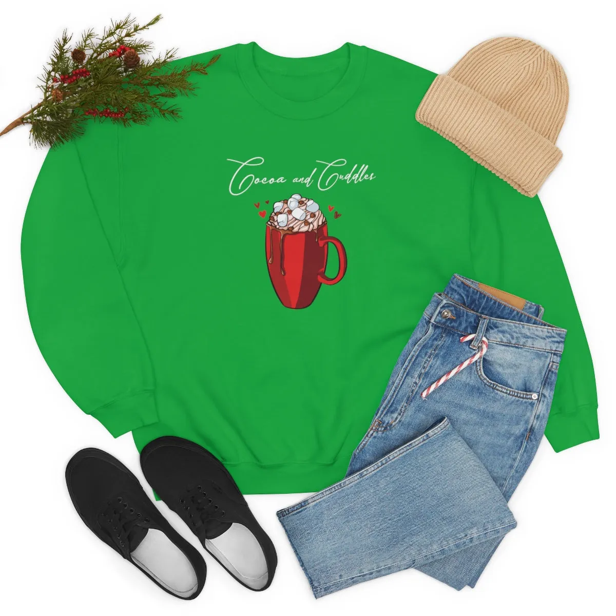 Hot Chocolate Weather | Crewneck Sweatshirt | Christmas Gifts