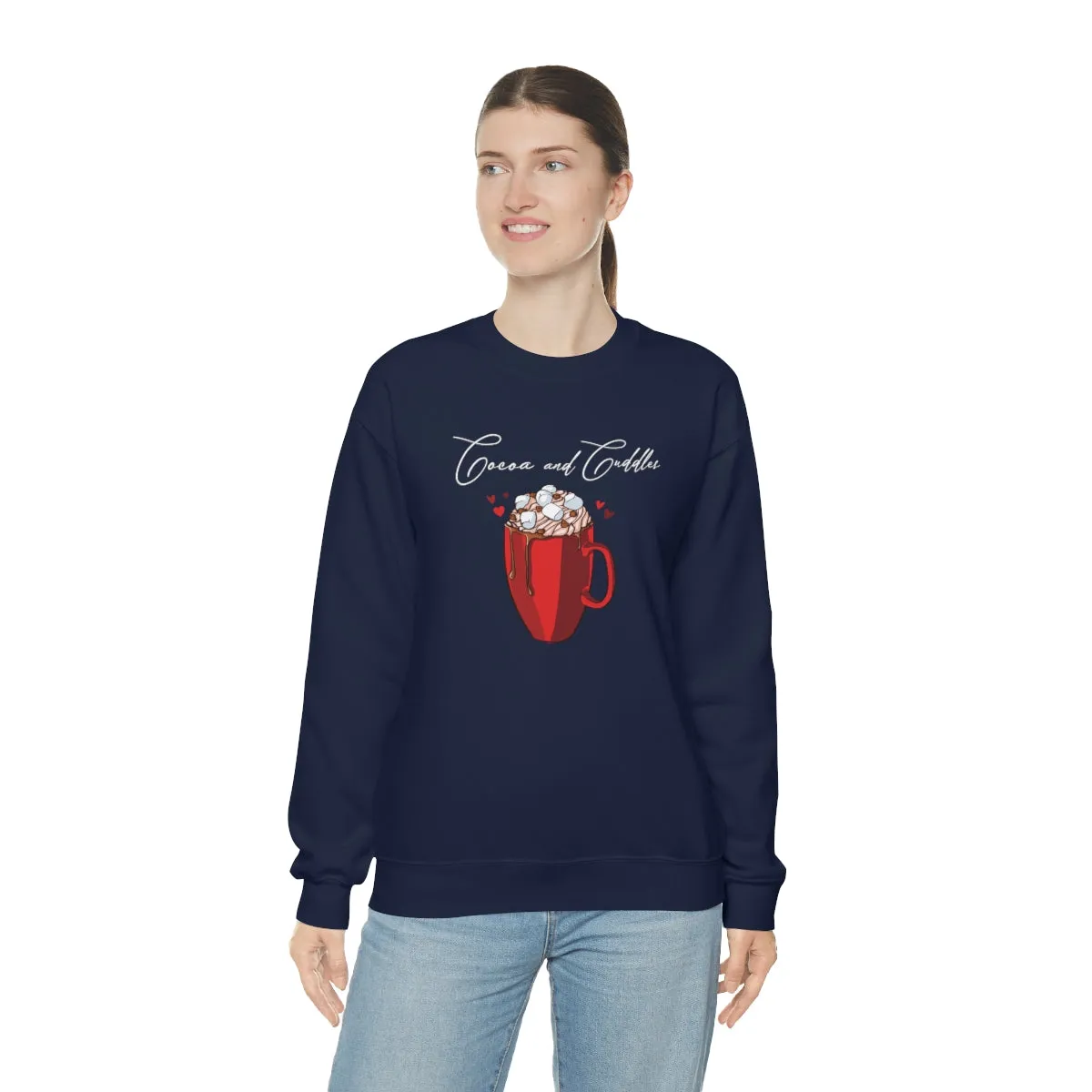 Hot Chocolate Weather | Crewneck Sweatshirt | Christmas Gifts