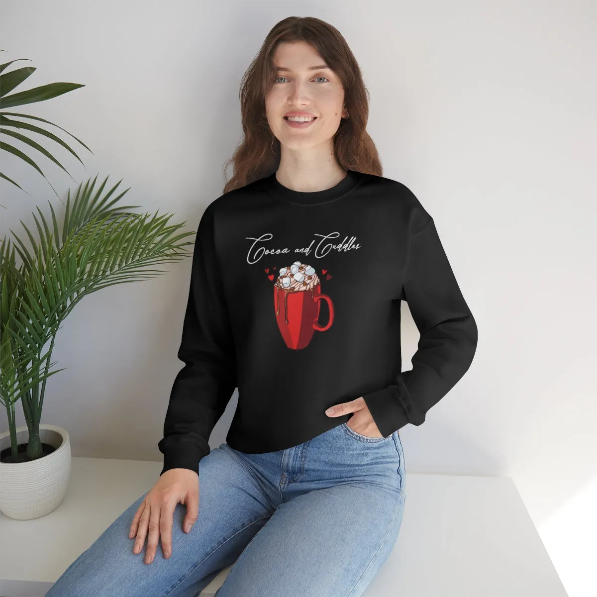 Hot Chocolate Weather | Crewneck Sweatshirt | Christmas Gifts