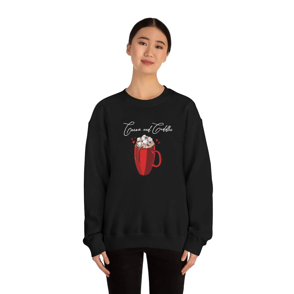 Hot Chocolate Weather | Crewneck Sweatshirt | Christmas Gifts
