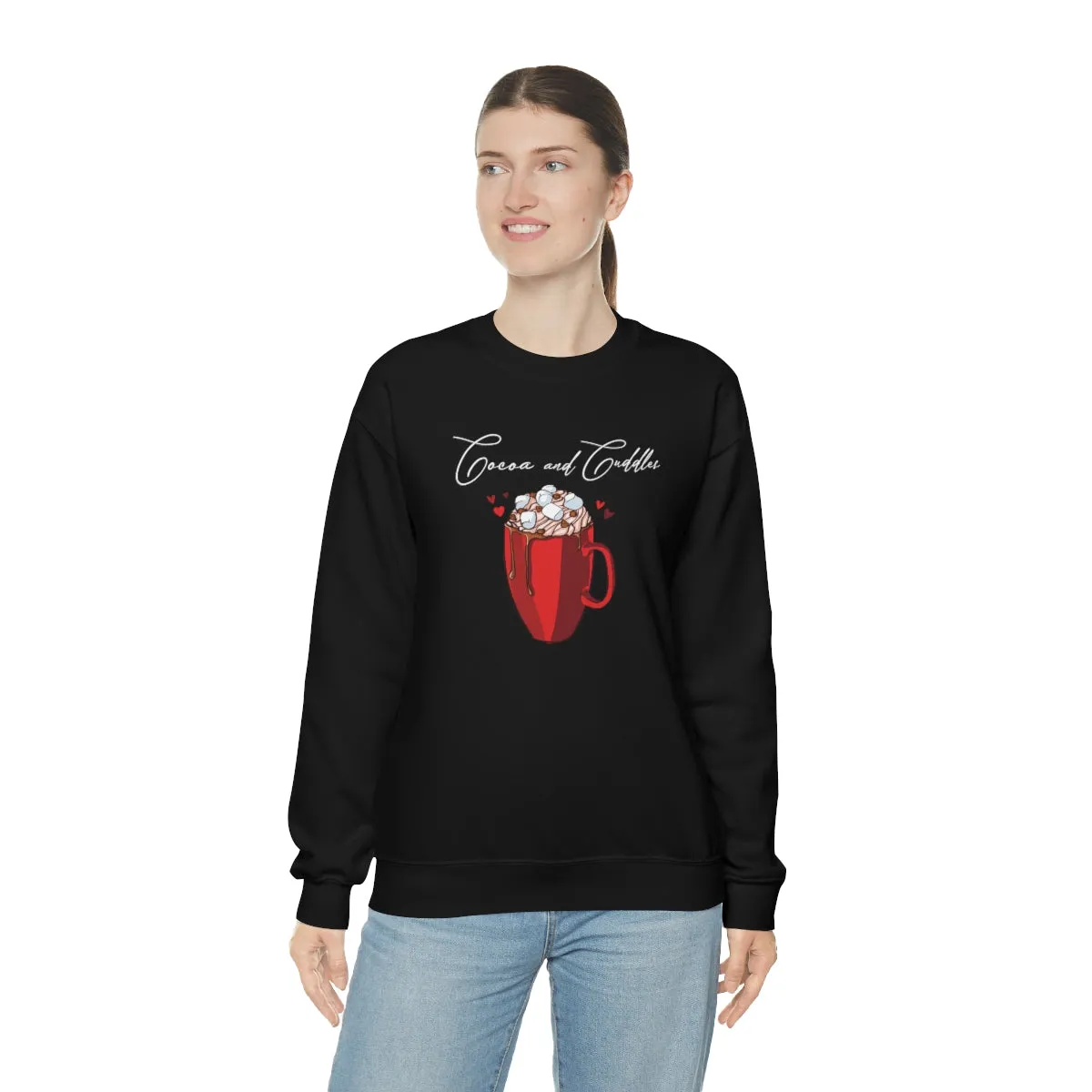 Hot Chocolate Weather | Crewneck Sweatshirt | Christmas Gifts