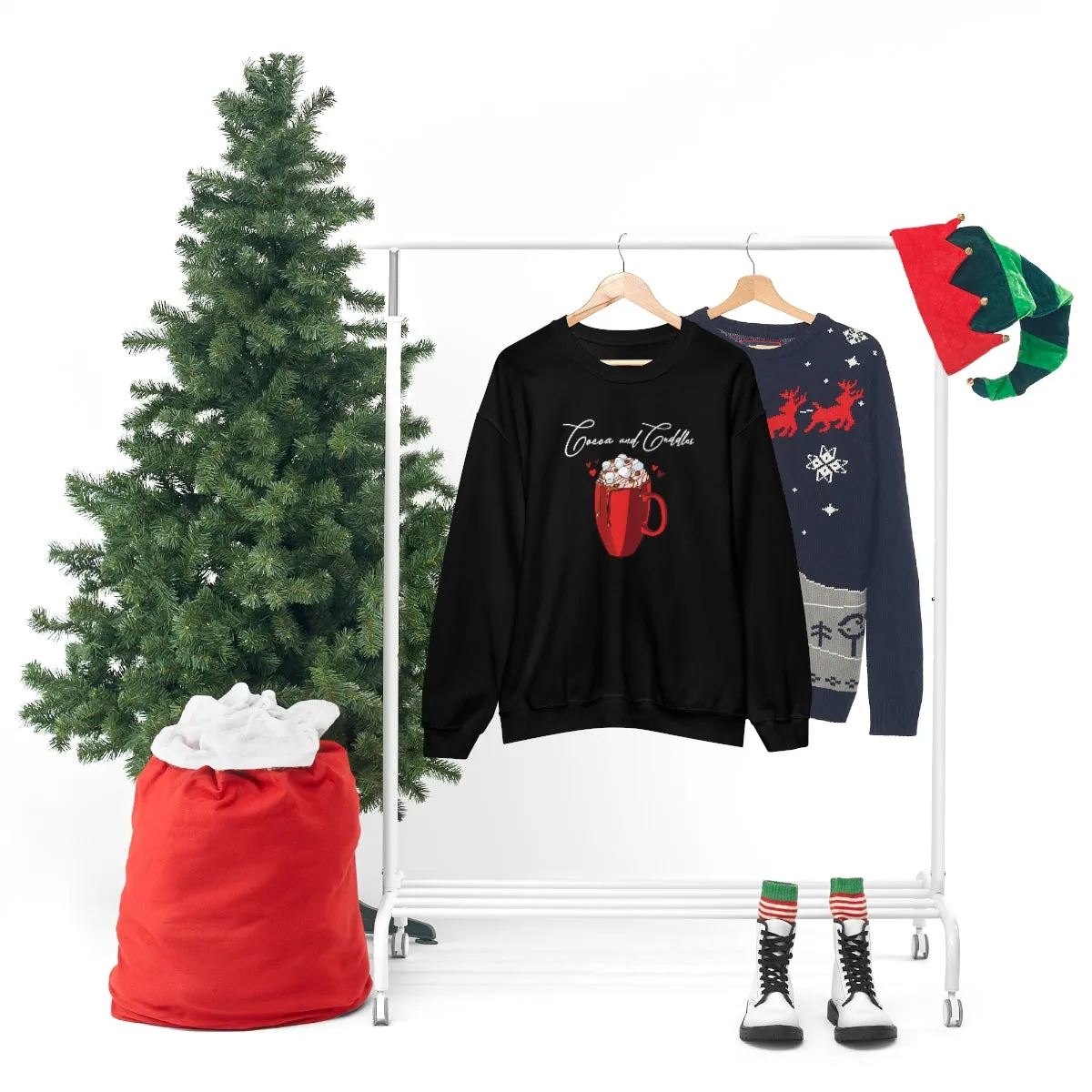 Hot Chocolate Weather | Crewneck Sweatshirt | Christmas Gifts
