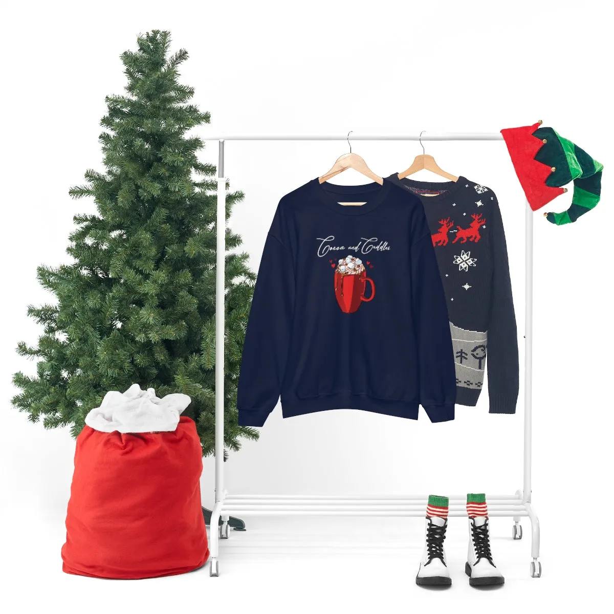 Hot Chocolate Weather | Crewneck Sweatshirt | Christmas Gifts