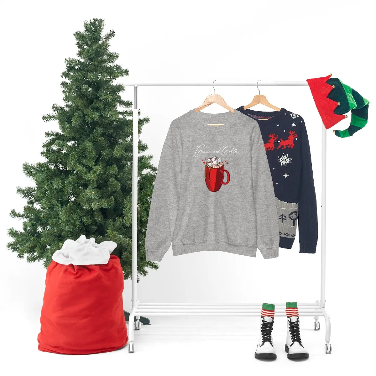 Hot Chocolate Weather | Crewneck Sweatshirt | Christmas Gifts