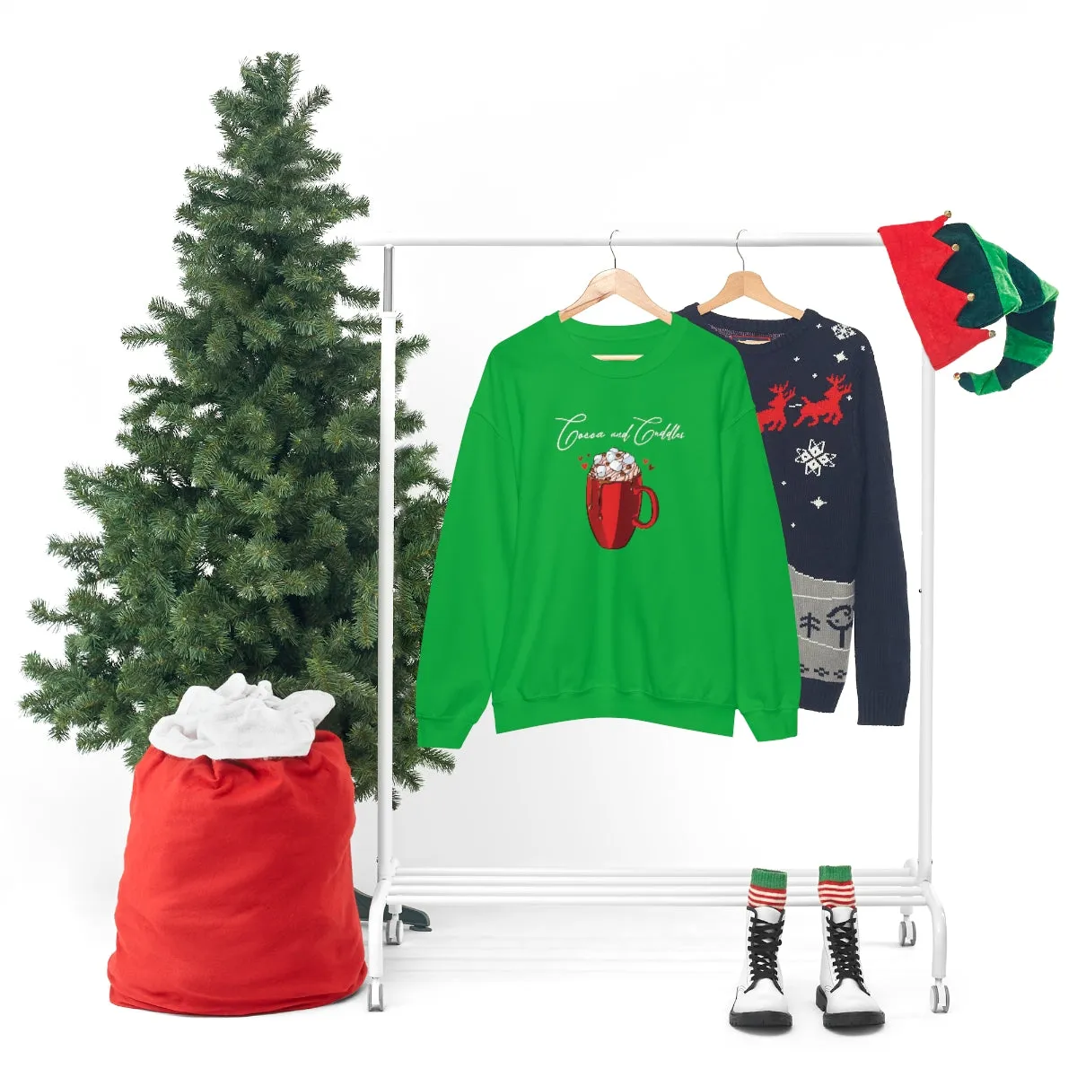 Hot Chocolate Weather | Crewneck Sweatshirt | Christmas Gifts
