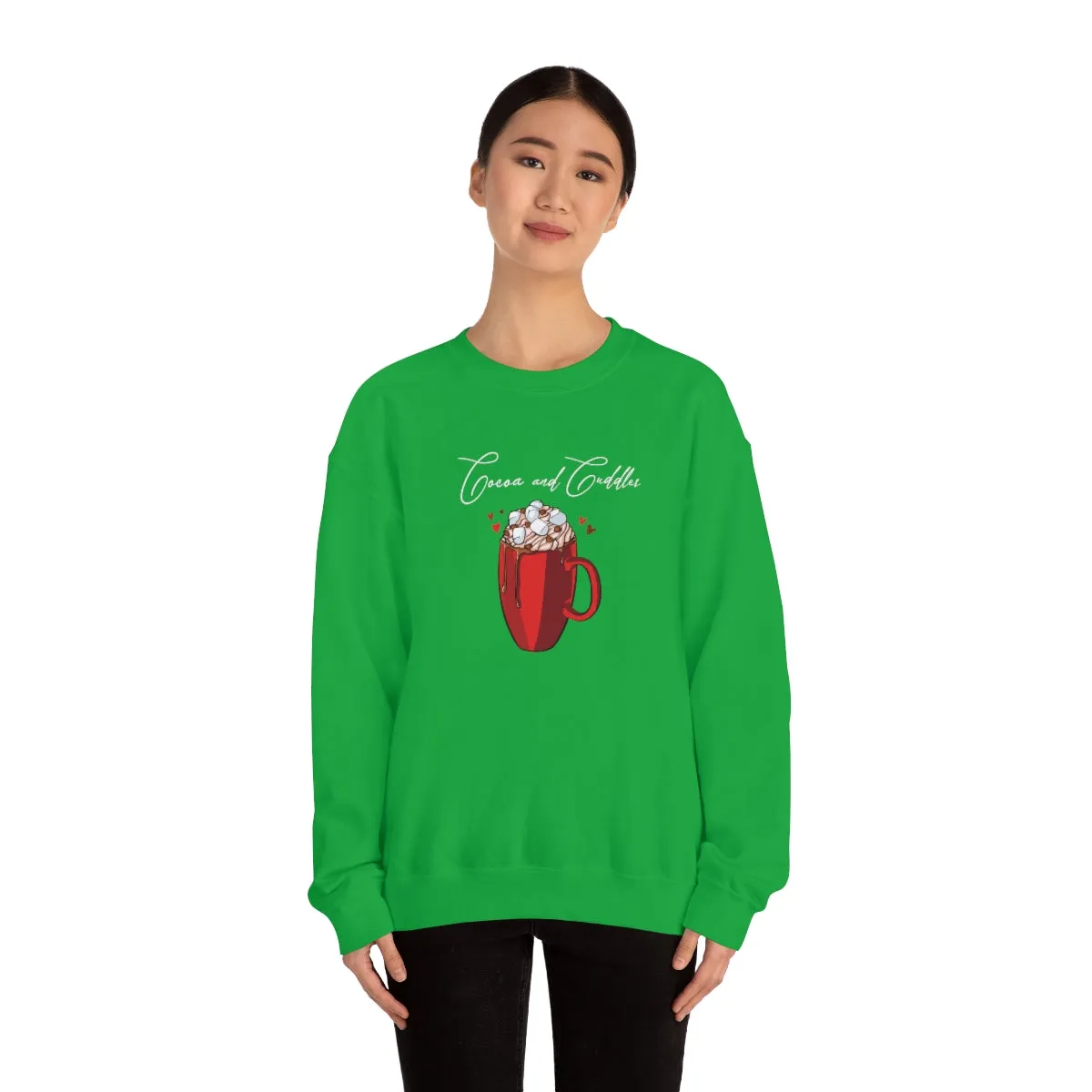 Hot Chocolate Weather | Crewneck Sweatshirt | Christmas Gifts