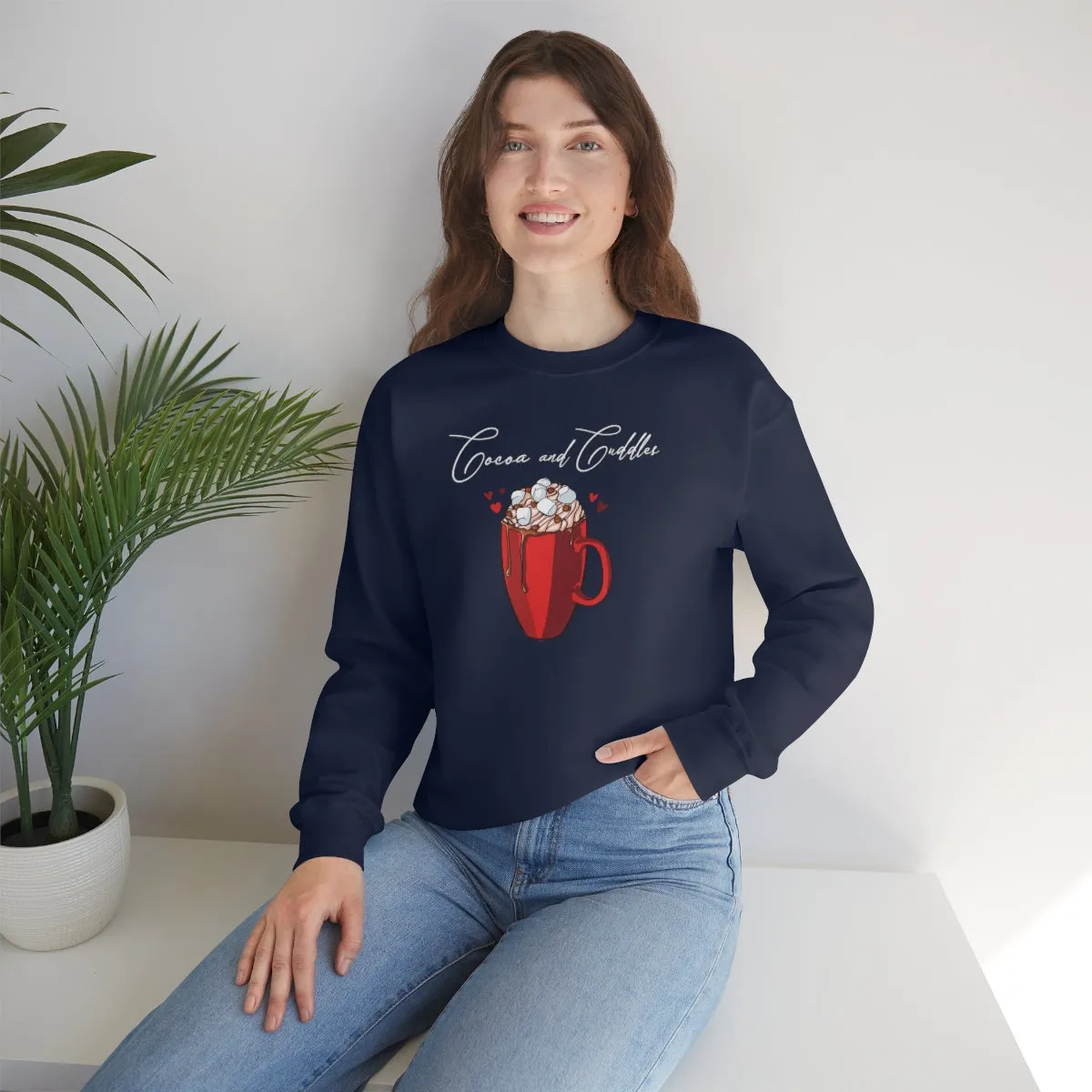 Hot Chocolate Weather | Crewneck Sweatshirt | Christmas Gifts