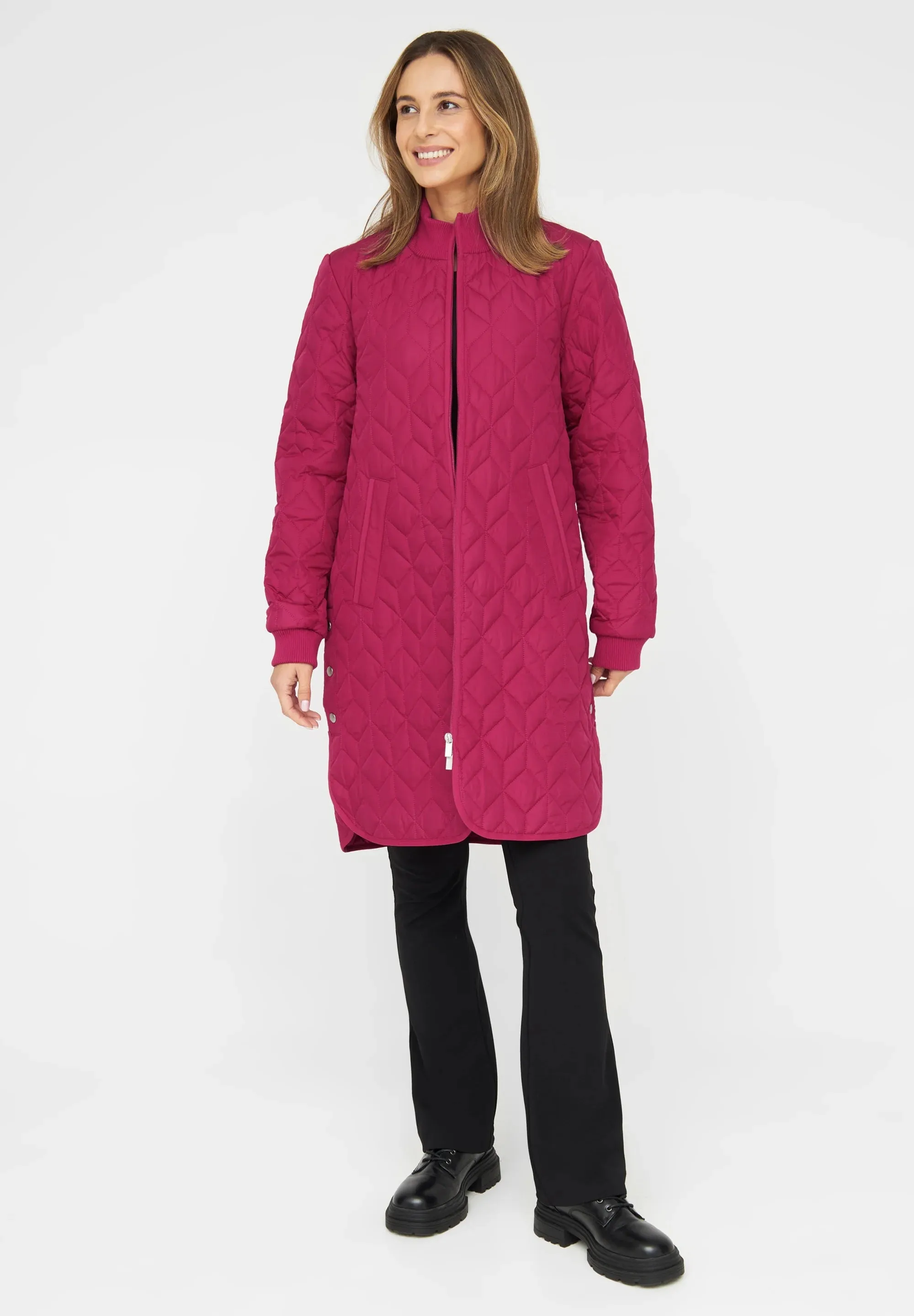ILSE JACOBSEN Long Quilt Jacket