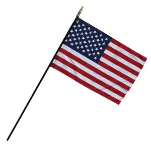 Independence Flag Heritage U.S. Classroom Flag 12 x 18 Flag 3/8 x 30 Staff (discontinued)