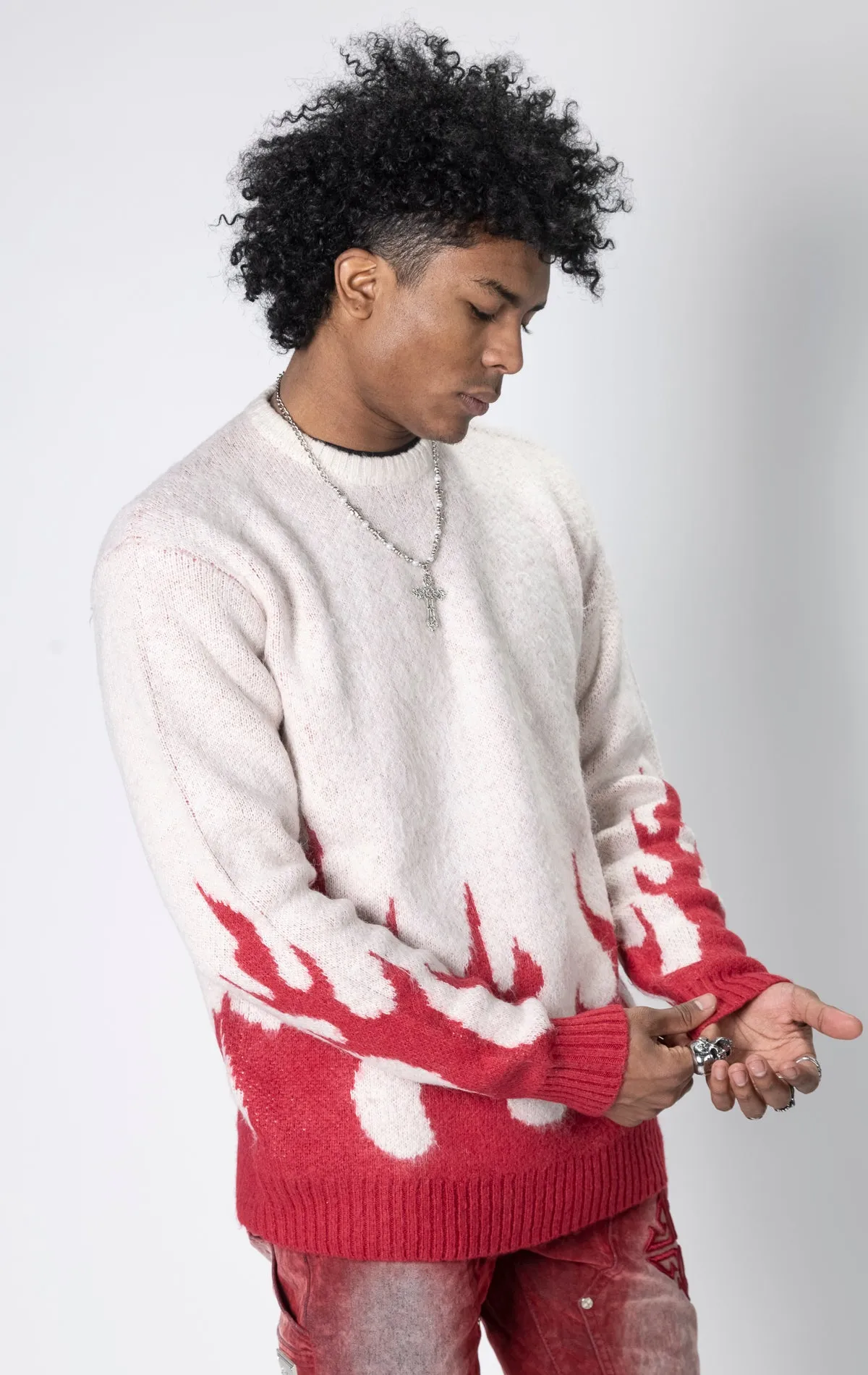 Inferno Crewneck Sweater
