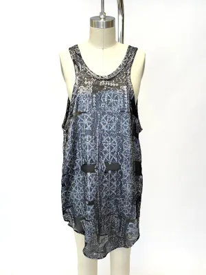Isabel Marant Metallic Chiffon Tunic