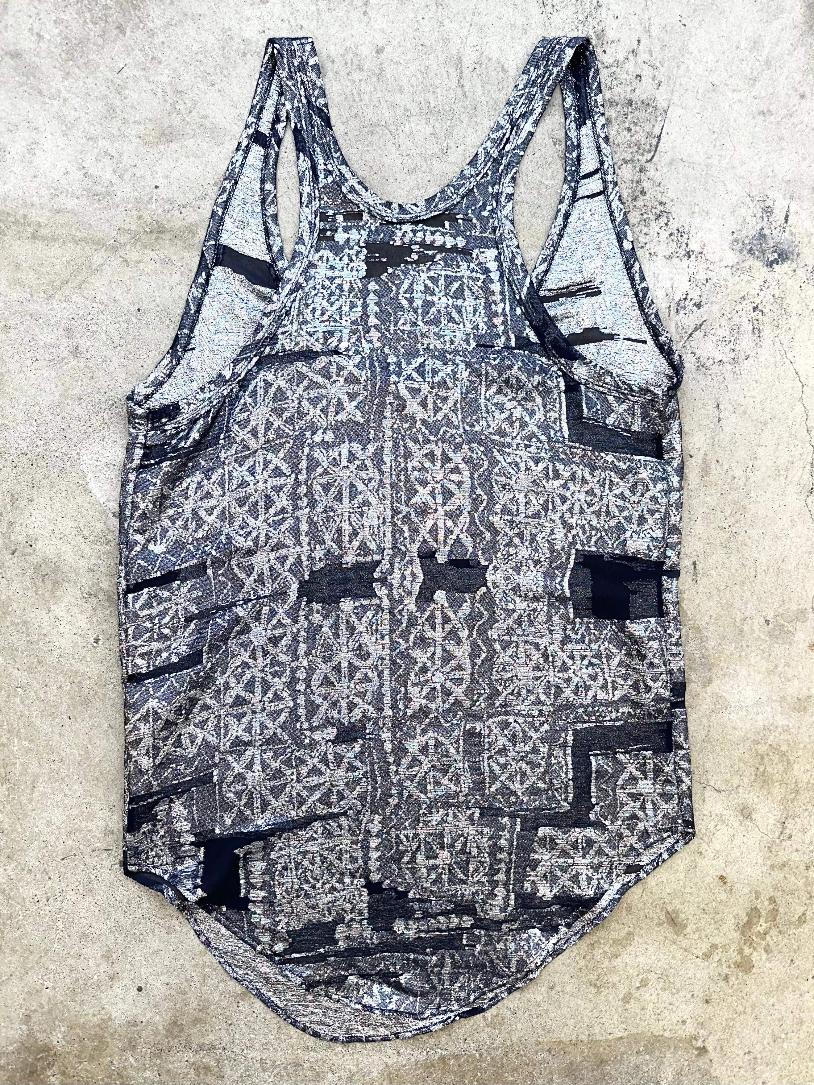 Isabel Marant Metallic Chiffon Tunic