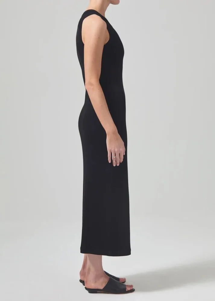 Isabel Tank Dress in Black