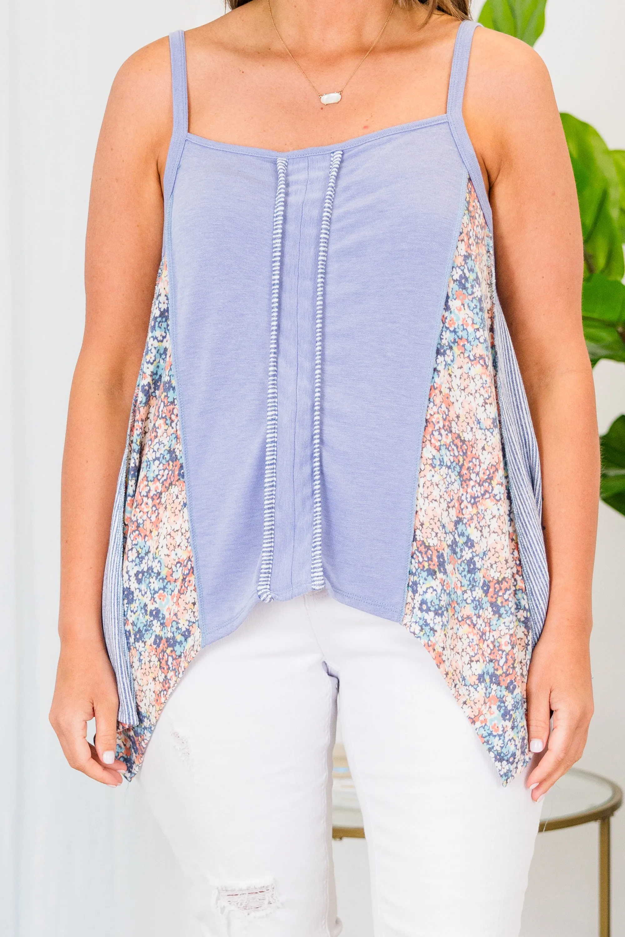 It's The Same Top, Denim Coral