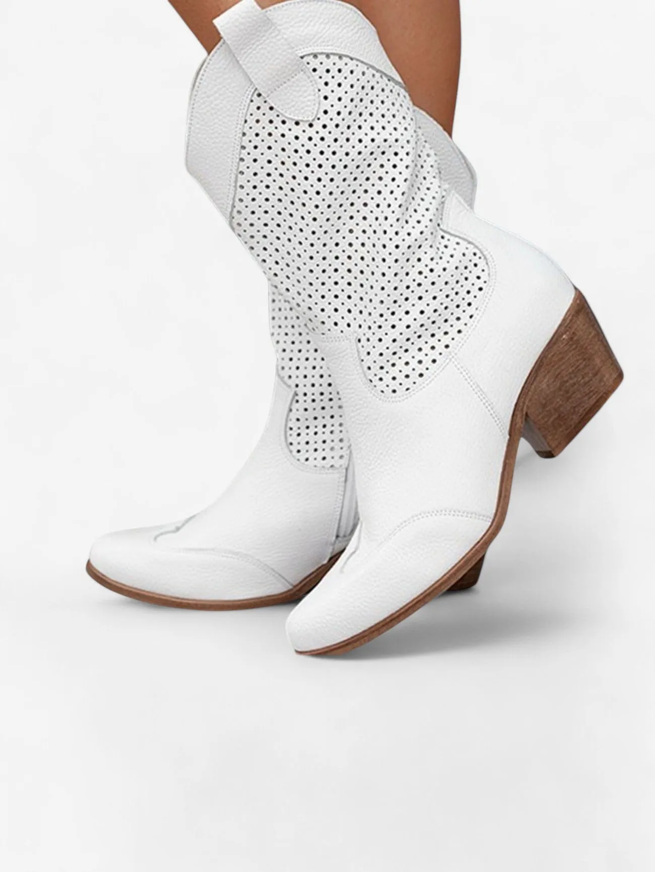 Jada | Women's Western Ankle Boots with Cowboy Heel