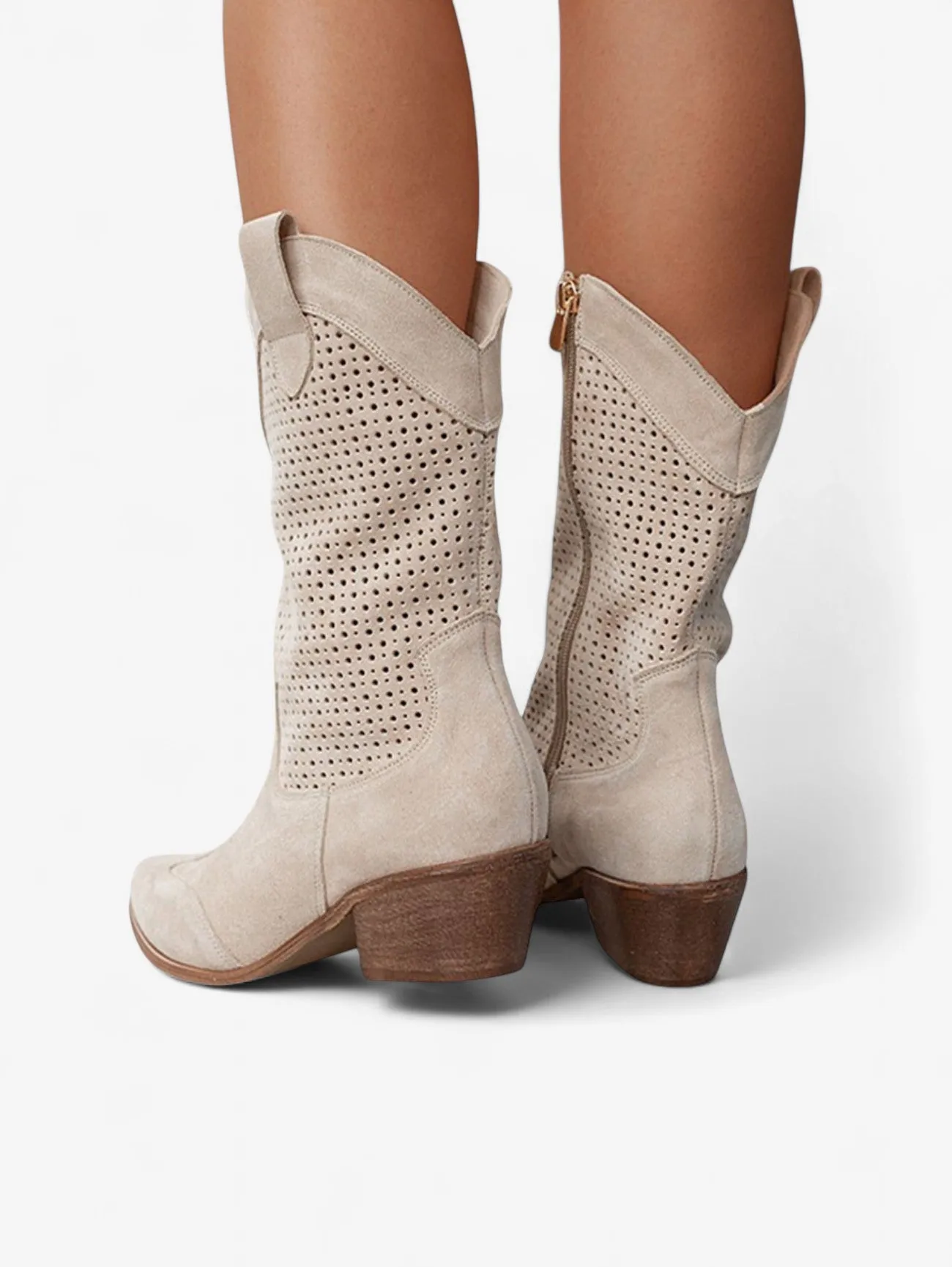 Jada | Women's Western Ankle Boots with Cowboy Heel