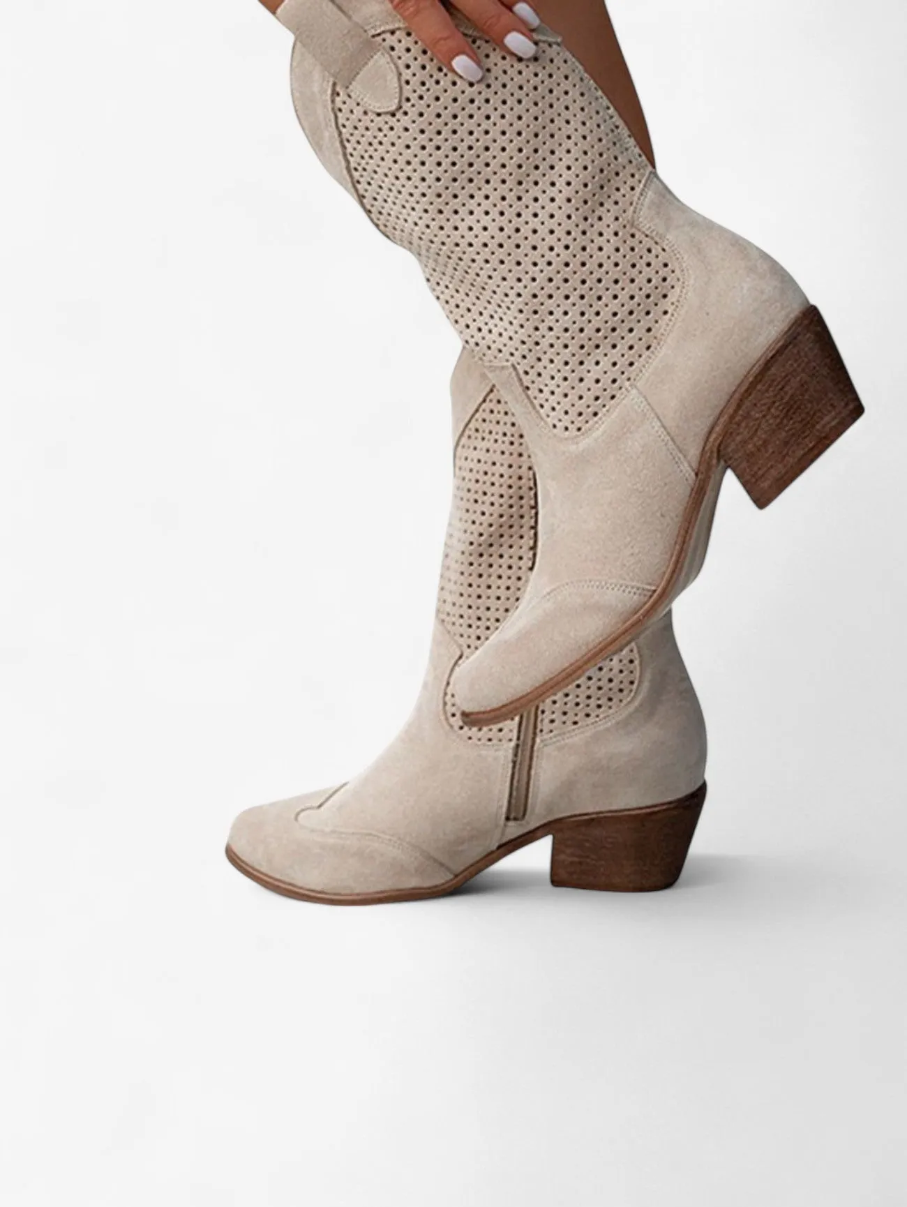Jada | Women's Western Ankle Boots with Cowboy Heel