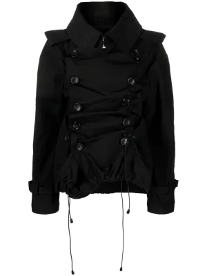 Junya Watanabe Coats Black