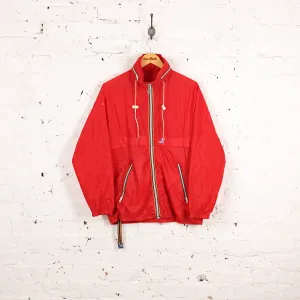 K Way Pac a Mac Cagoule Rain Jacket - Red - S