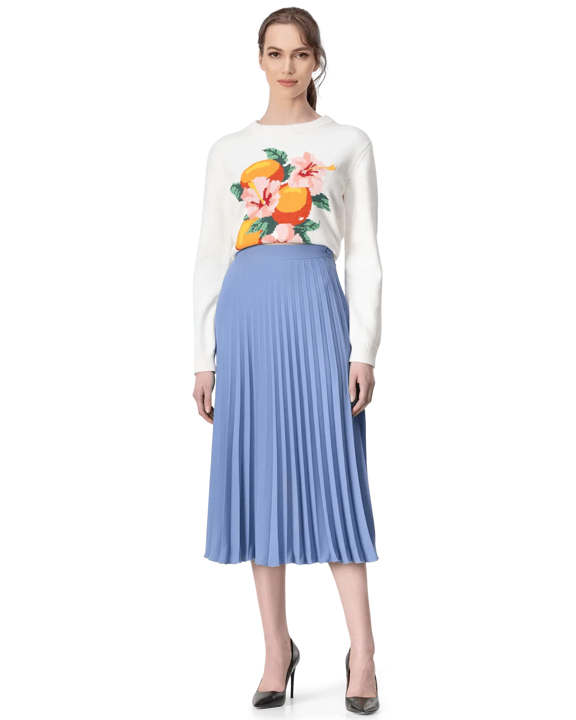Kapalia Oranges Crewneck Sweater