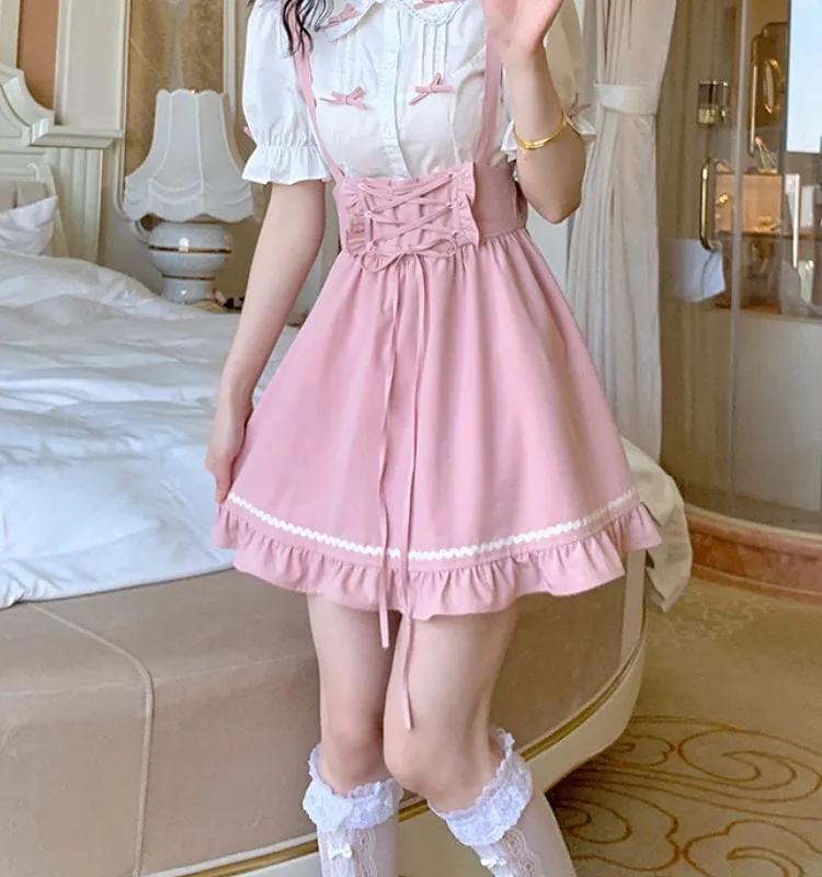 Kawaii Pink Sweet Mini Dresses