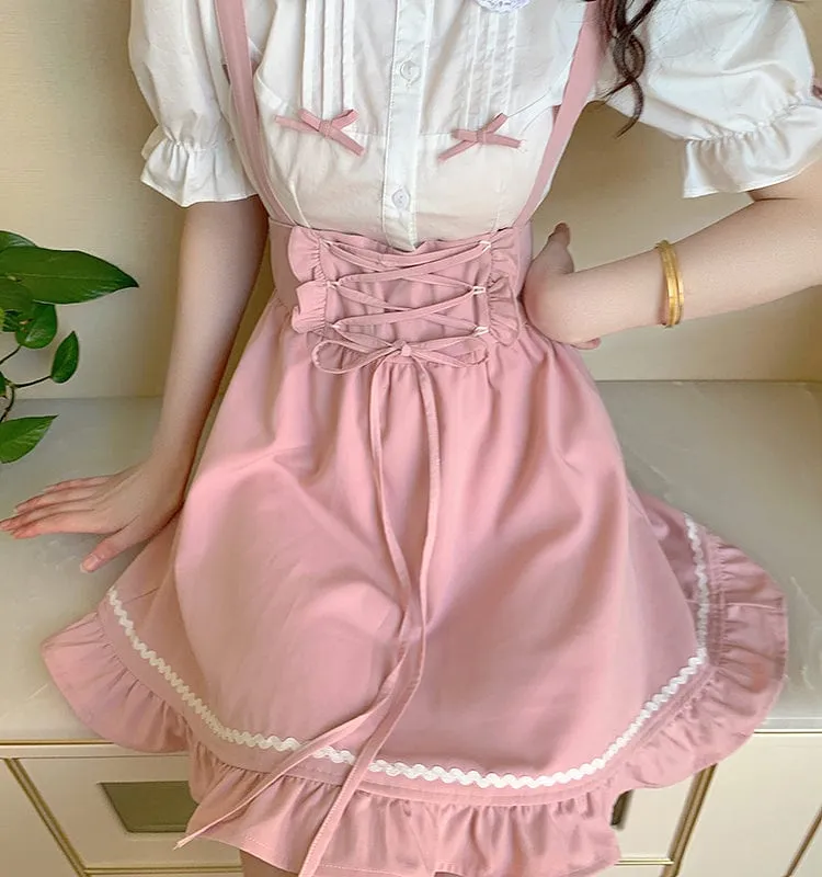 Kawaii Pink Sweet Mini Dresses