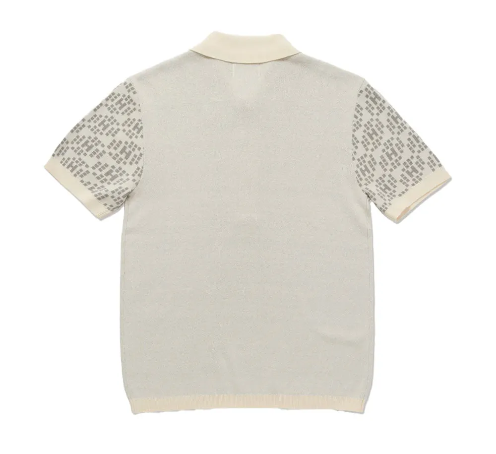 Knit H Pattern Polo