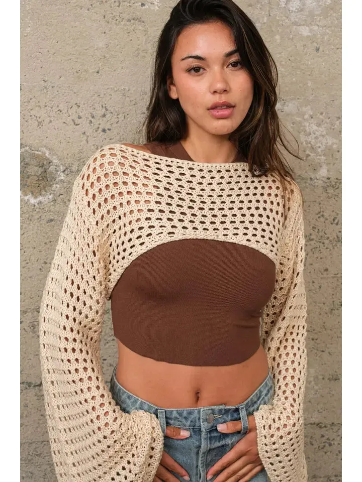 Knit Shurg Cardigan
