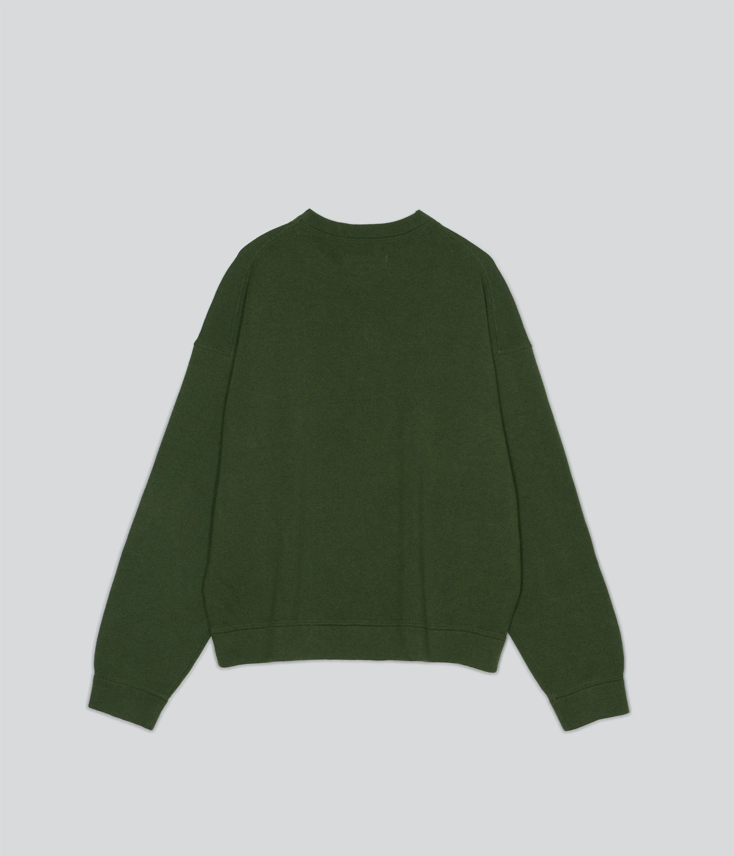 KNIT SWEATSHIRT IN PINE