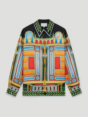 Le Palais En Fleur Silk Shirt