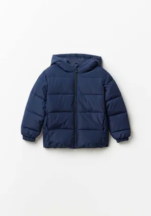 Light Puffer Jacket - Navy