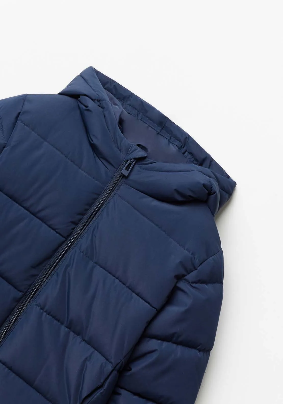 Light Puffer Jacket - Navy