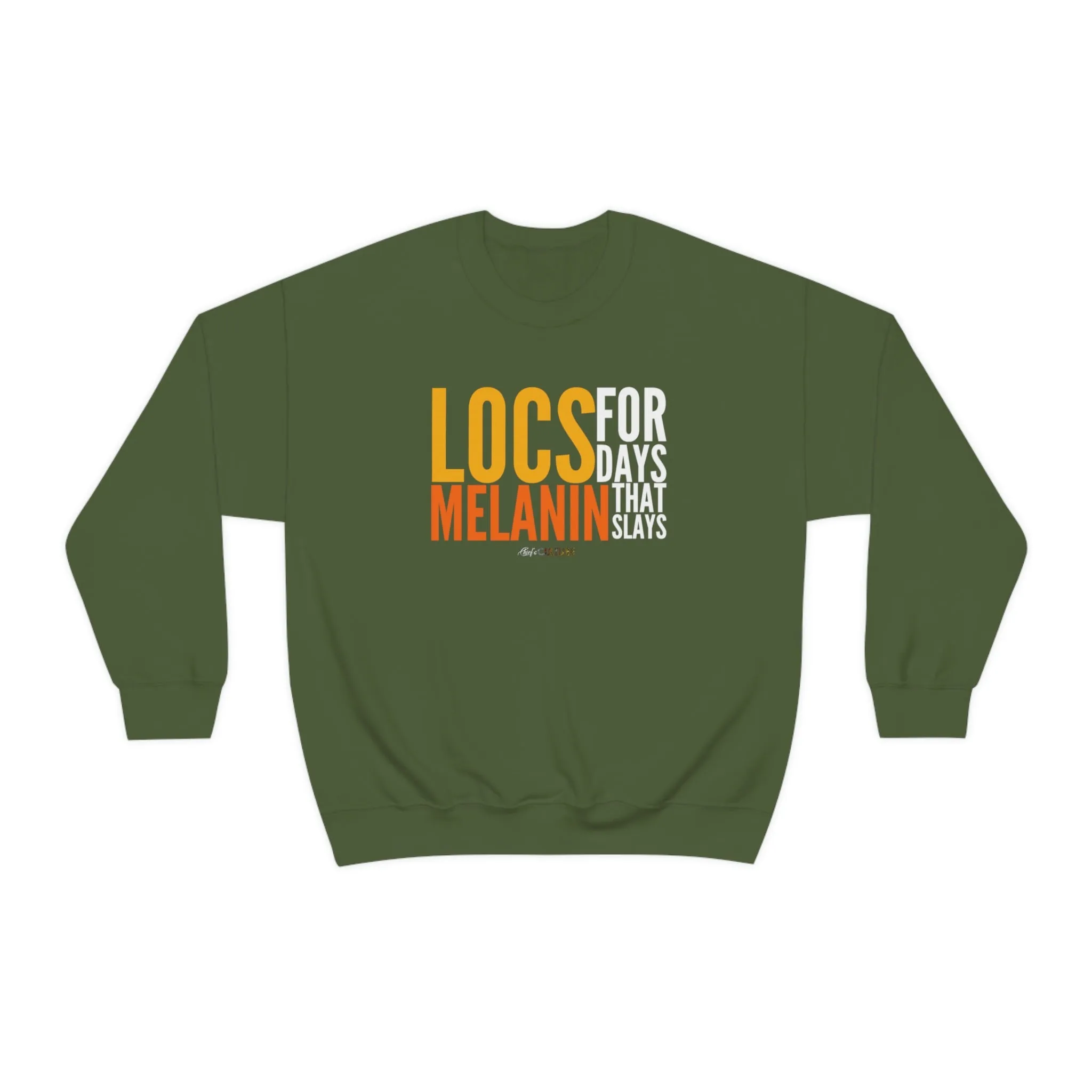 LOCS FOR DAYS Unisex Crewneck Sweatshirt